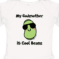 thumbnail image 4 of Inktastic Cool Beans Godmother Boys or Girls Long Sleeve Baby Bodysuit, 4 of 5