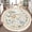 Color 4, variant on Washable Non Slip 3ft Round Rug, Cute Safari Animal Giraffe Lion Elephant Monkey Tribal Border Circle Area Rugs with Tassels Carpet for Nursery Bedroom Playroom Tent rug Tent Castle