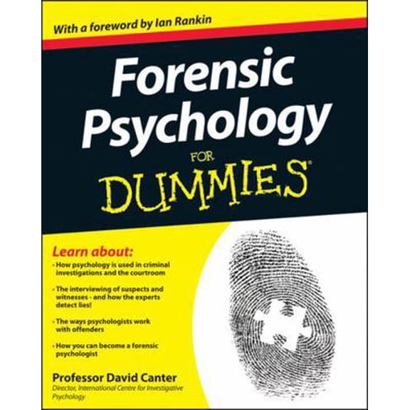 Pre-Owned Forensic Psychology For Dummies (Paperback) 1119976243 9781119976240