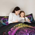 thumbnail image 5 of Homewish Teens Tree Of Life 2pcs Bedding Comforter Set,Bohemian Theme Twin Comforter Sets,Gradient Universe Galaxy Breathable Bedding Set,Lightweight Room Decor,Reversible, 5 of 8