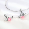 thumbnail image 4 of NARMO 925 Sterling Silver Cake Baking Dangle Charm, Sparkling 5A Zircon DIY Fit European Bracelet Women's Jewelry Gift for Her, 4 of 6