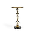 thumbnail image 3 of Forella Granite & Acrylic Pedestal End Table, 3 of 7