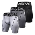 thumbnail image 1 of Pack De 3 Pantalones Cortos Para Hombre, Ropa Interior De En, 1 of 8