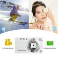 thumbnail image 3 of 2.7-inch TFT Portable Digital Camera 56MP 4K Ultra HD 20X Zoom Auto Focus Self-Timer Face Detection Anti-shaking with 2pcs Batteries Hand Strap Great Gift for for Kids Teens, 3 of 9