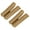 Khaki, variant on Yesbay 4Pcs Small Spiral Hair Coils Women Phone Cord Ponytail Holder Strong Grip Waterproof Hair Ties