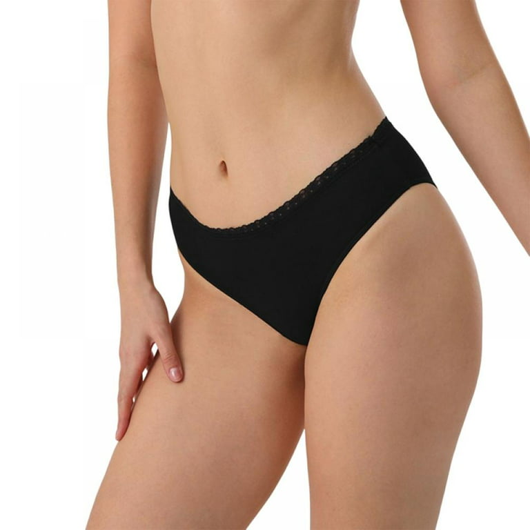 Xmarks Women's Seamless Underwear Bikini Panties No Show Low Rise  Breathable Hipster Panty S-2XL 