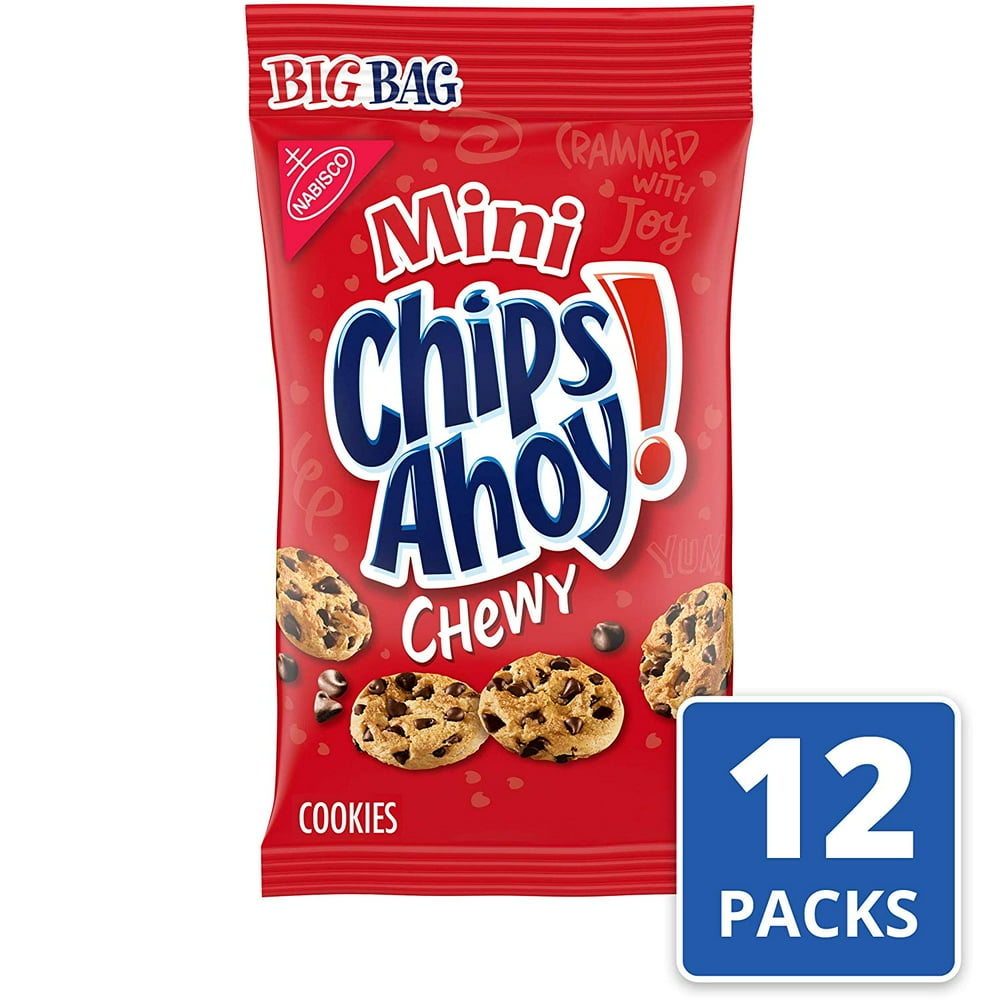 Mini Chips Ahoy! Chewy Chocolate Chip Cookies, Gears 5 Edition, Free In-Game Content, 12 Big