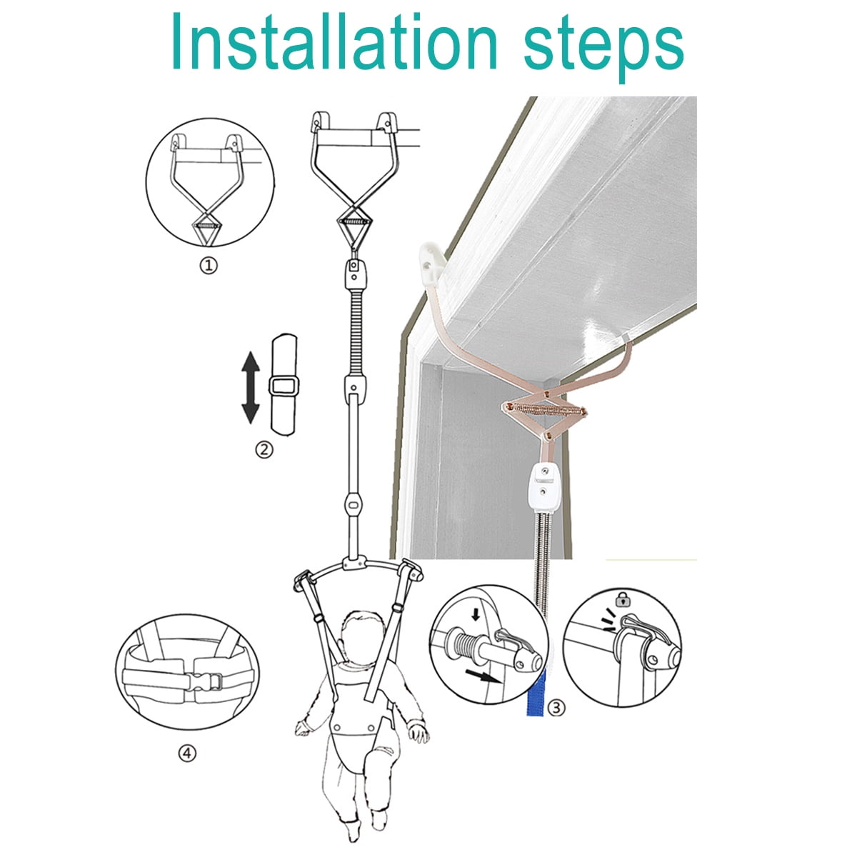 minnie mouse door jumper