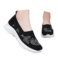 thumbnail image 3 of ibiyuan Womens Orthopedic Sandals Adjustable Upper Walking Shoes Women Mesh Knitted Walking Anti-Skid Womens Casual Sneakers Casual Hands Free Mary Jane Shoes Women Foam Shoes, 3 of 7