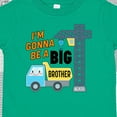 thumbnail image 4 of Inktastic Im Gonna Be a Big Brother Truck and Crane Boys Toddler T-Shirt, 4 of 5