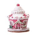 thumbnail image 2 of MesaSe LED Christmas Gingerbread House  6 Inch Light Up House Gingerbread Decor  Christmas Village Candy House  Tabletop Christmas Holiday Lighted Decorative, 2 of 16