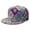 White-311, variant on Abstract Geometric Snapback – Colorful Flat Visor Hat, Hip Hop Style Adjustable Cap