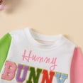 thumbnail image 4 of Okbabeha Toddler Baby Girl Boy Easter Outfits 0 3 6 9 12 18 24Month 2t 3t 4t 5t Sweatshirt Sweater Top 1ST Easter Shirt Clothes, 4 of 7
