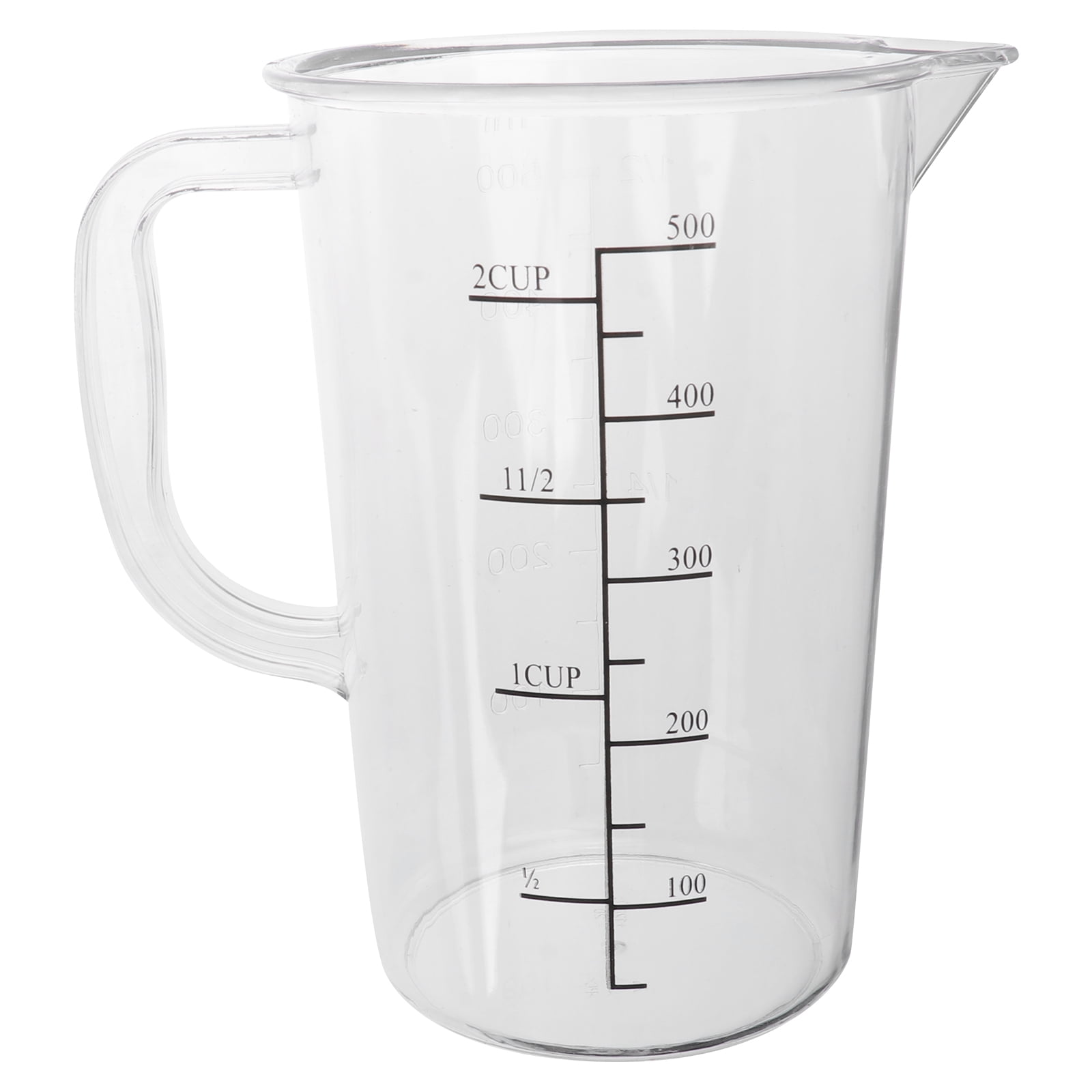 Small Plastic Measuring Cup, 6OZ Capacity Stackable Clear Measuring Jug  Graduated Liquid Cup for Cooking, Baking,Lab