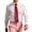 Red, variant on Women Girls Chain Neck Tie, Adjustable Pre-tied Womens Ties for Party Prom School Concert Festival Casual Red