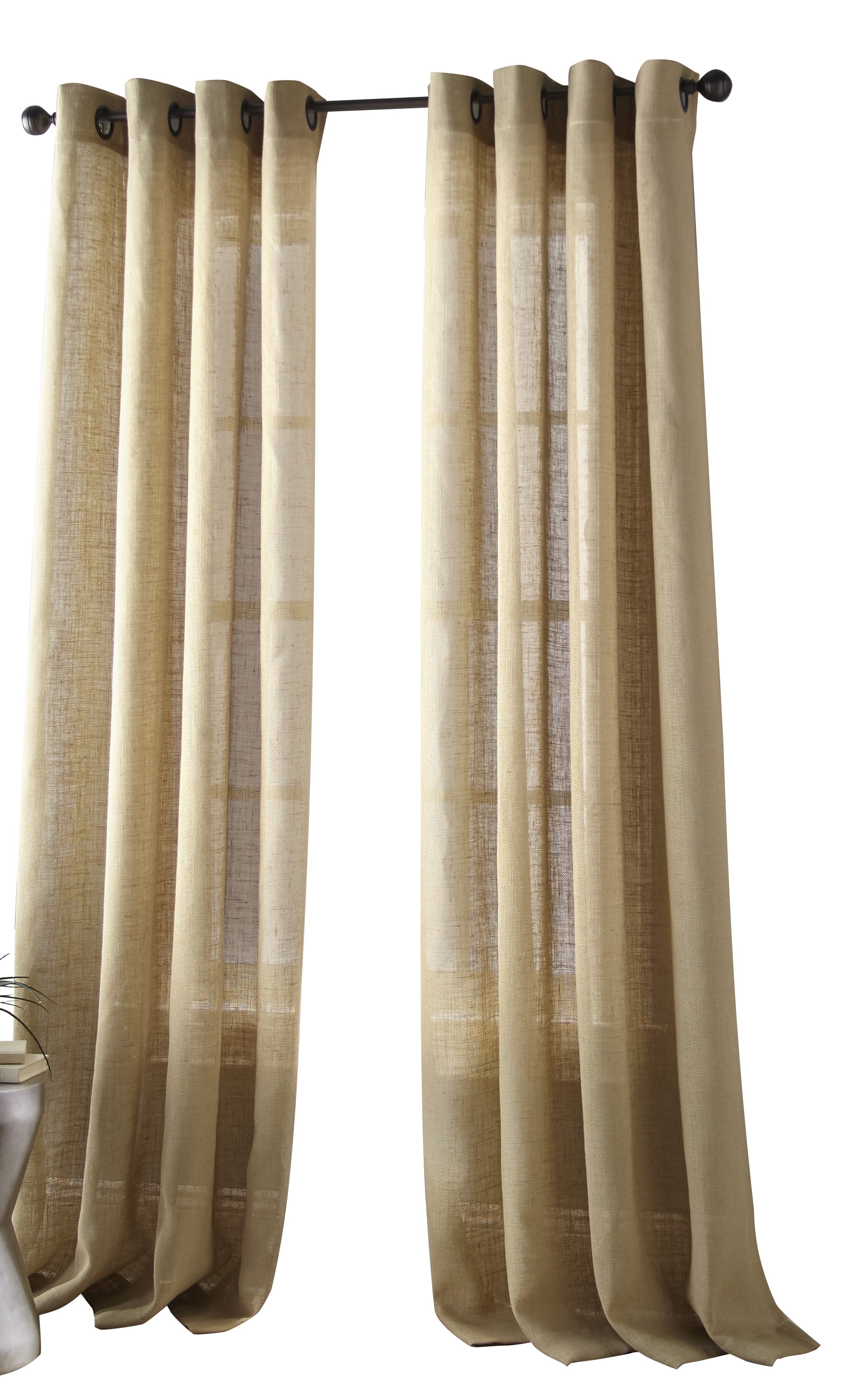 Nanshing 54 X 84 Burlap Curtain Panel Walmartcom Walmartcom Nanshing 54 X 84 Burlap Curtain Panel Walmartcom Walmartcom