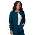 thumbnail image 1 of Sivvan Women's Scrubs Warm-Up Jacket / Front Snaps - Round Neck, 1 of 7