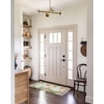 thumbnail image 4 of Boho Moon Sun Abstract Geometric Plant Leaves Bathroom Runner Rug 2'x4'Washable Woven Area Rug, Tassel Kitchen Rug,Throw Floor Mat Carpet Decorative for Living Room Bedroom, 4 of 7