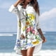 thumbnail image 1 of Ichuanyi liquidación de mujeres de verano para mujeres tocadoras de manga larga de cuello de manga larga con vestidos de camisa de bolsillo ICHUANYI WER2023081603146, 1 of 7