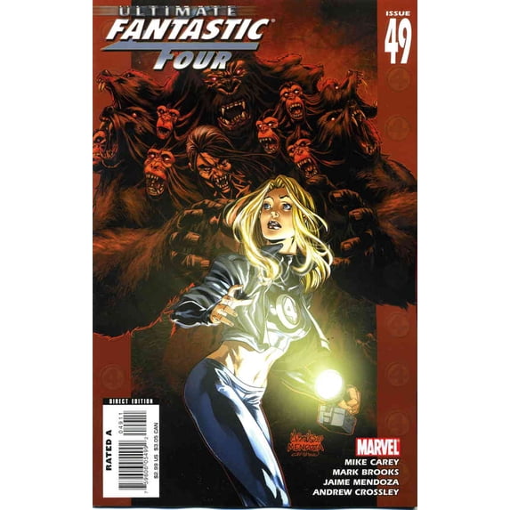 Ultimate Fantastic Four #49 VF ; Marvel Comic Book