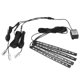 thumbnail image 4 of Luz decoración ambiente para Lámpara LED ambiental inalámbrica IP65 impermeable decoración Interior automotriz 3 uds luces con tira de Luz Higoodz Accesorio de coche, 4 of 8