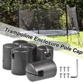 thumbnail image 2 of Tapas De Poste De Trampolín Tapas De Cubierta De Trampolín Duraderas Para Accesorios De Trampolín Yuarrent HA035866-00, 2 of 6