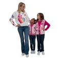 thumbnail image 4 of Care Bears Women's All Over Hearts Crewneck Pullover Sweaters, Sizes S-XL, 4 of 7