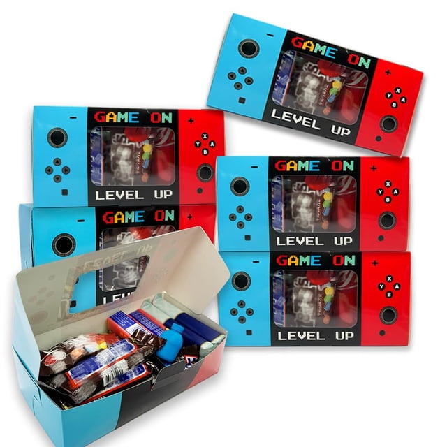 Videojuego Party Favor Boxes Shescrzionu, 12 unidades con ventana