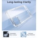 thumbnail image 3 of Funda Vakoo para iPhone 12/iPhone 12 Pro | Transparente Antiamarillento, Parte Trasera Rígida, Protección Militar contra Caídas, Compatible con Carga Inalámbrica - Transparente, 3 of 7