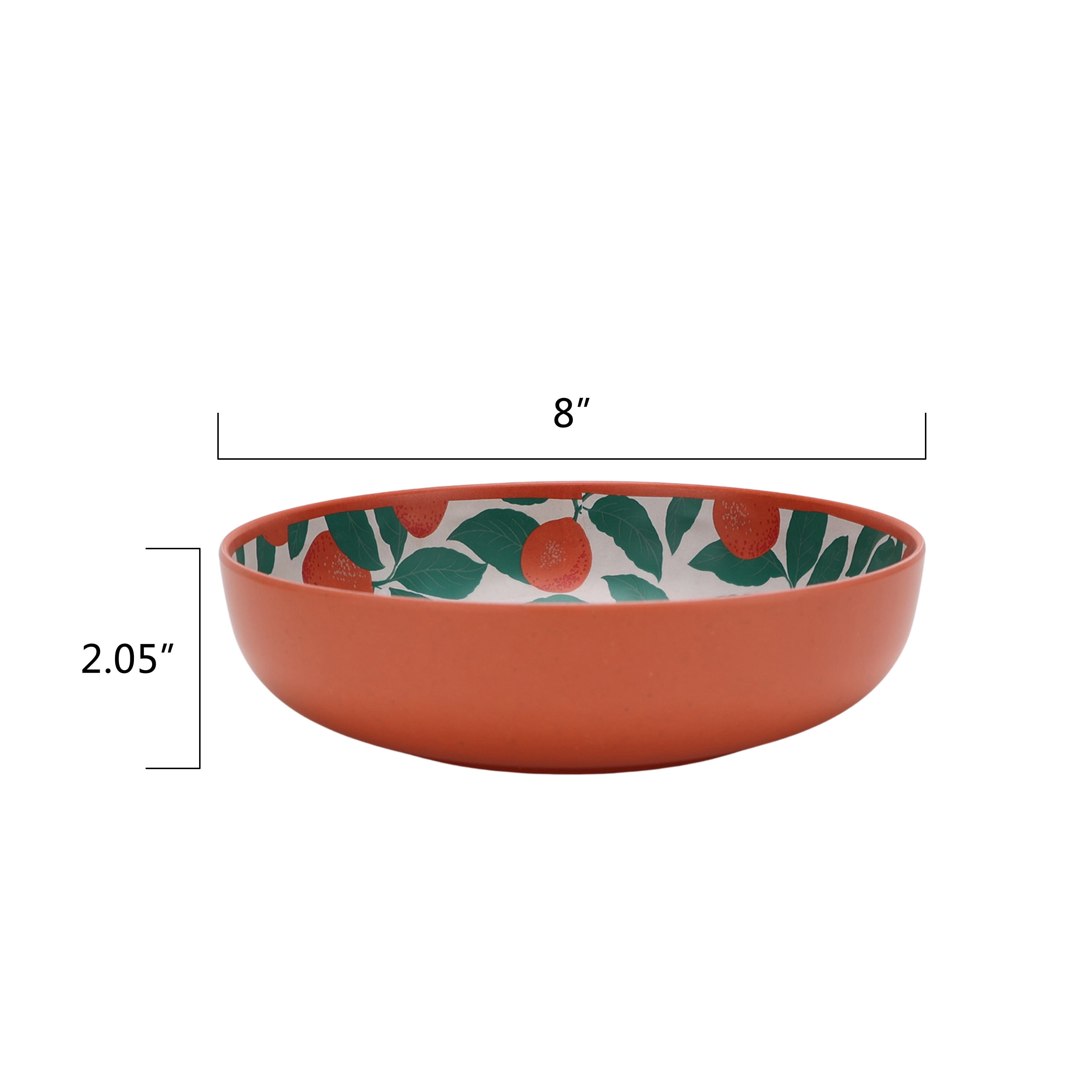 Mainstays by Becky G. & Alejandra Bamboo Melamine Dinner Bowl