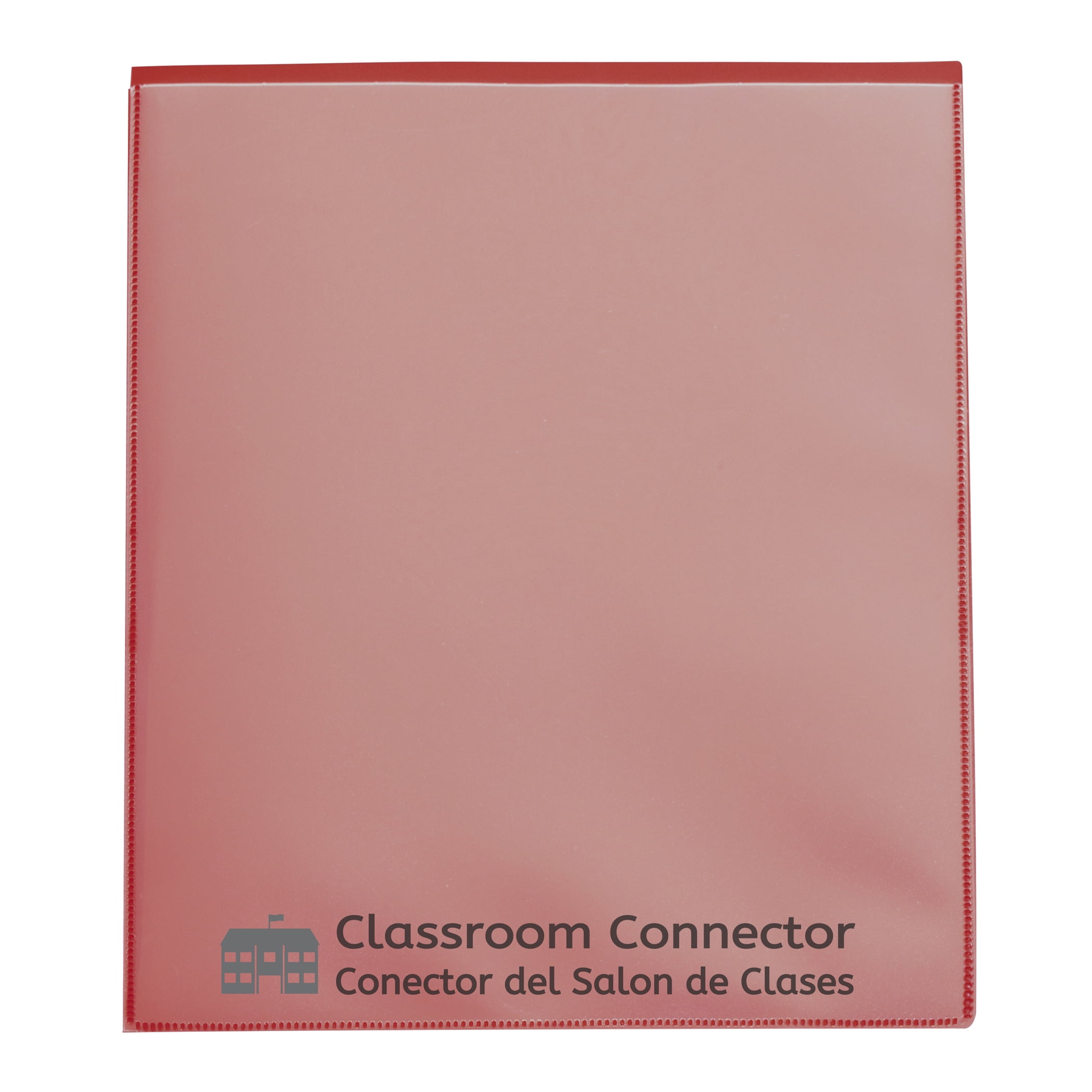 C-Line Products, Inc. Classroom Connector school-to-home folder, red, 25/BX