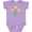 Lavender, variant on Inktastic Yellow Buttercup Flowers Boys or Girls Baby Bodysuit
