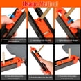 thumbnail image 5 of Precise Contour Gauge With Lock Woodworking Edge Measuring Profile Ruler, 5 of 5