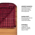thumbnail image 4 of TETON Sports Deer Hunter, Saco de Dormir de 0 Grados para Adultos. Saco de dormir para acampar grande, cálido y cómodo, carcasa de lona resistente TETON para acampar, cazar y climas fríos, 4 of 5