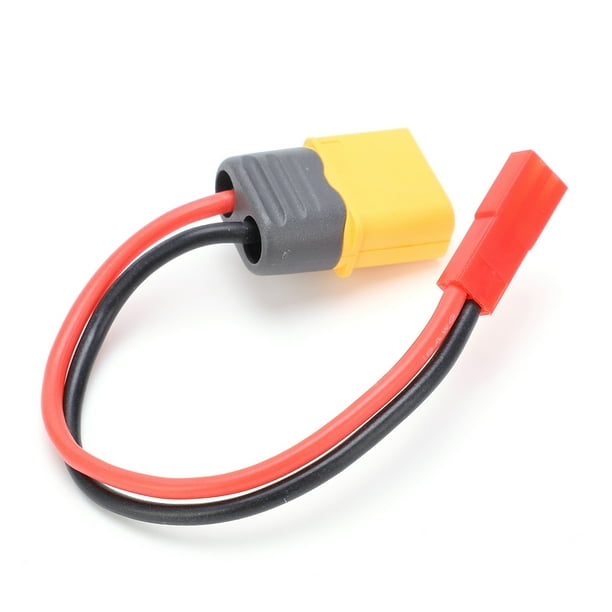10 Cables De Carga XT60 A JST – Adaptadores Convertidores Macho Y Hembra, 20 AWG, Para Baterías LiPo RC, Coches, Helicópteros Y Cuadricópteros