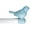 Baby Blue, variant on Urbanest 3/4-inch Cute Bird Designer Decorative Adjustable Window Treatment Curtain Single Rod Set, Heavy Duty, Baby Pink With White Rod, 84" to 120"