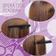 thumbnail image 4 of Slick Back Hair Brush Set Teasing Hair Brush Edge Control Brush Bristle Hair Brush Hair Styling Comb Set for Edge&Back Brushing Combing for Women Kids, 4 of 4