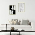 thumbnail image 5 of VIOLABBEY 16x24 Poster Frame Set of 5, 16x24 Frame Gold for Wall Mounting Vertically or Horizontally, Gallery Wall Picture Frame, 5 of 8