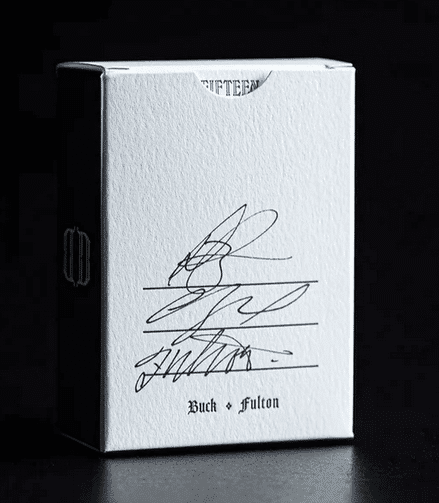 Smoke & Mirrors Anniversary Edition: Denim Pack Playing Cards by Fulton