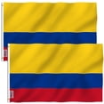 thumbnail image 1 of Bandera Anley Colombia, poliéster, 90 x 150 cm, paquete de 2, 1 of 5