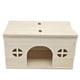 thumbnail image 3 of Casa de madera para hámster, jaula multifunción, accesorios para escondite de animales pequeños, casa para mascotas, escondite para hámster, ardillas, 3 of 9