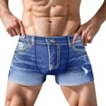 thumbnail image 1 of Men's Mid Rise Printed Briefs Comfortable Everyday Underwear with Breathable Fabric for Casual Wear, 1 of 7