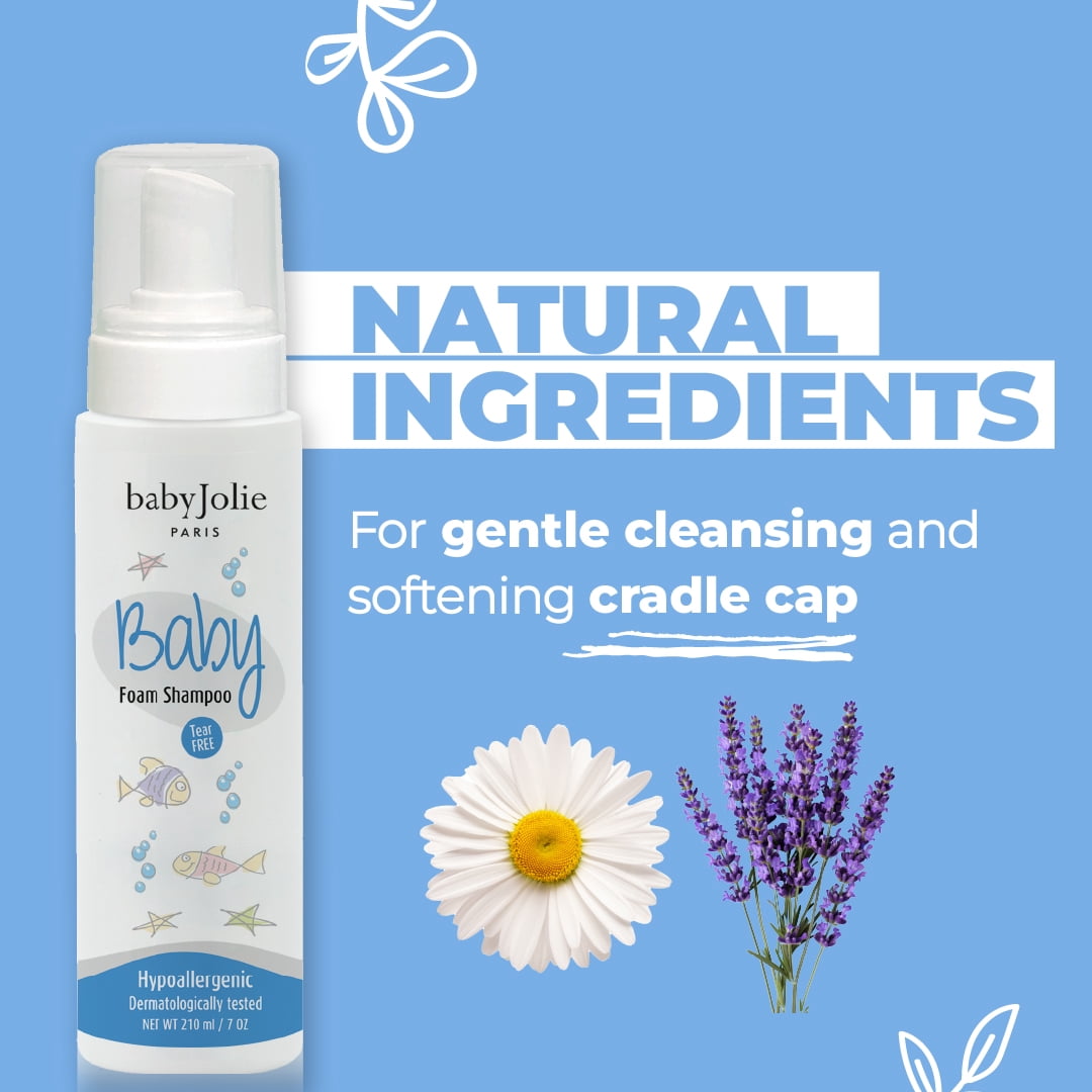 Baby Jolie - 2Pk Baby Foam Shampoo 7Oz