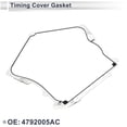 thumbnail image 3 of Unique Bargains Timing Cover Gasket for Dodge 2.7L V6 3.5L V6 Long-lasting Sealing Chain Case Cover Gasket No.4792005AC Metal 1 Pcs, 3 of 7