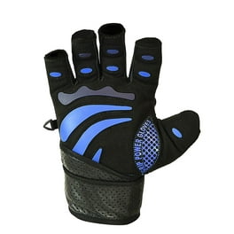Grip power pads elite leather gym gloves sale