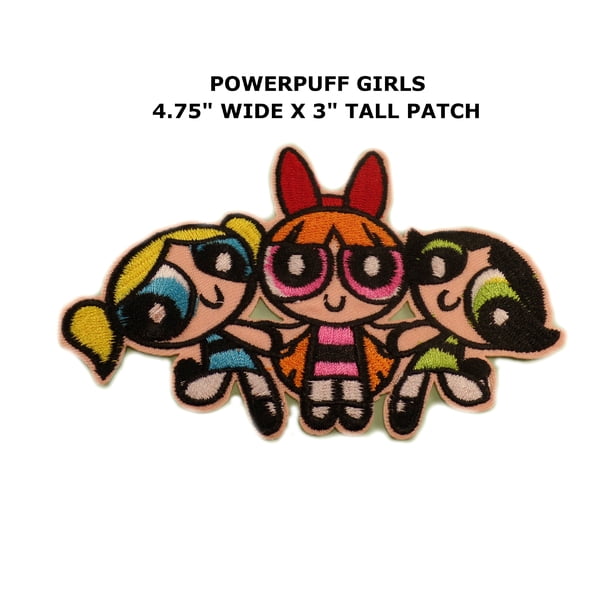 Cartoon Powerpuff Girls Iron Or Sew On Patch Walmart Com