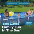 thumbnail image 6 of Bestway Steel Pro 13 Foot x 32 Inch Rectangular Above Ground Swimming Pool, Blue, 6 of 10