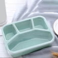 thumbnail image 7 of KMSS 4 Pack Bento Snack Containers Set, 4 Compartment Food Storage Containers Lunch Box Plastic Food Storage Containers, Microwave and Dishwasher Safe, 7 of 7