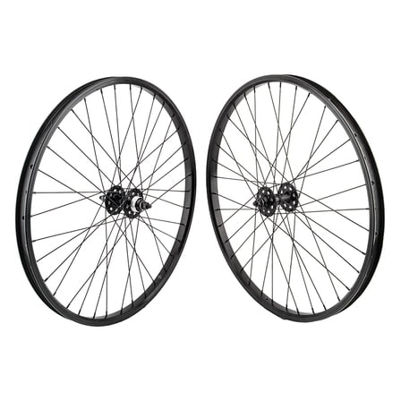 Se Bikes J24SG Wheelset 26in B/O 3/8inx100-110mm FW Rim Brake Clincher Black