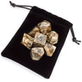 thumbnail image 3 of Brybelly Holdings GDIC-1907 Handmade Stone Polyhedral Dice, Picture Jasper - Set of 7, 3 of 4